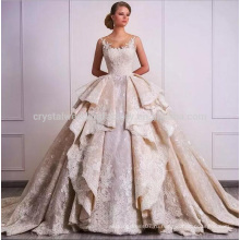 Vestido де noiva кружева Cap рукава аппликации одеяние де mariage vestido де novia сексуальная невеста бальное платье старинные свадебные платья MW956